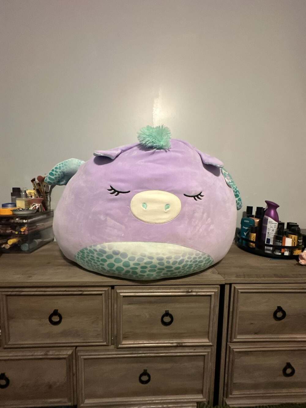 Squishmallows 24-Inch YuanYuan the Purple Pegasus Plush